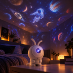 Veilleuse étoilée avec le projecteur galactique OVA Cosmic Buddy